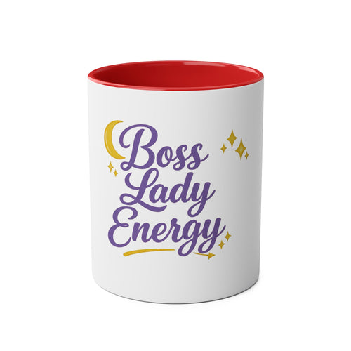 Boss Lady Energy — Affirmation Quote Mug