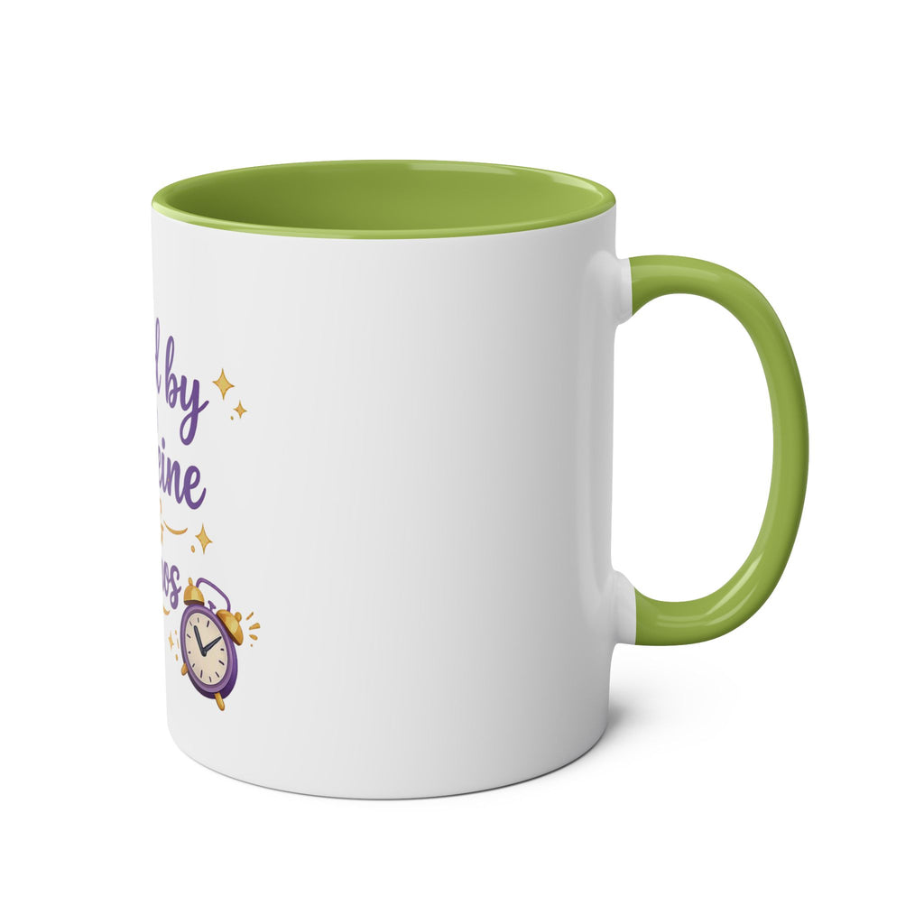 Fueled by Caffeine & Chaos — Funny Quote Mug