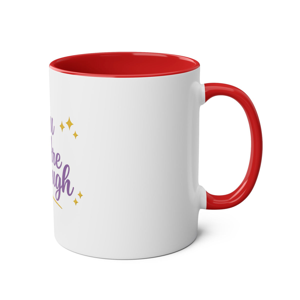 You Are Enough — Affirmation Quote Mug | Navy