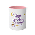 You Are Enough — Affirmation Quote Mug | Navy