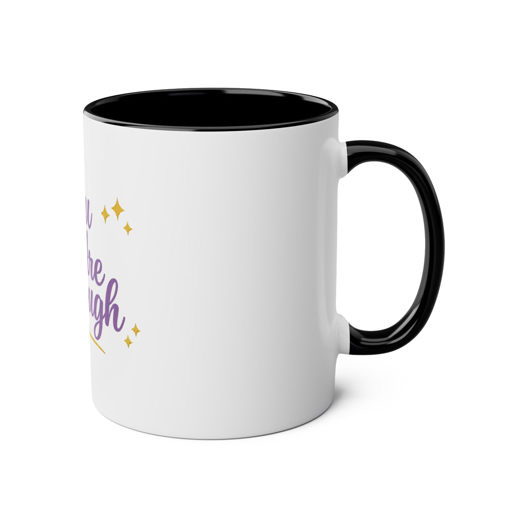 You Are Enough — Affirmation Quote Mug | Navy