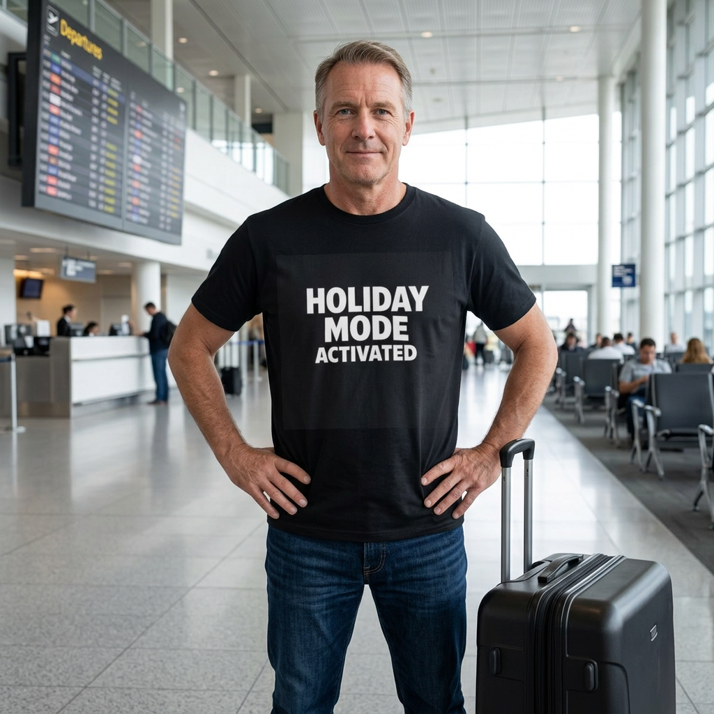 HOLIDAY MODE ACTIVATED — UNISEX T-Shirt