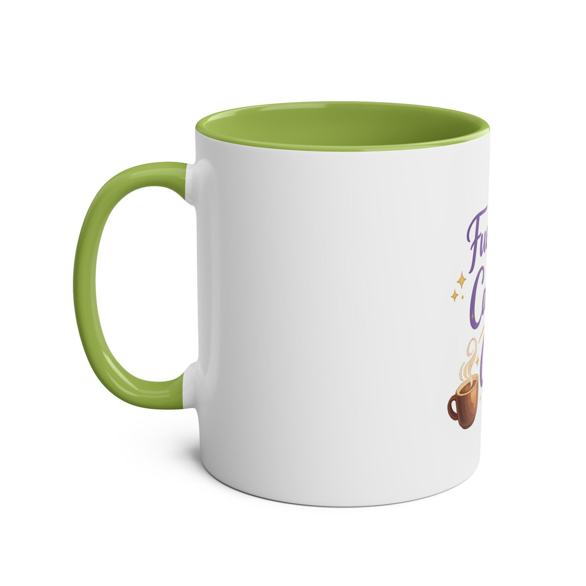 Fueled by Caffeine & Chaos — Funny Quote Mug