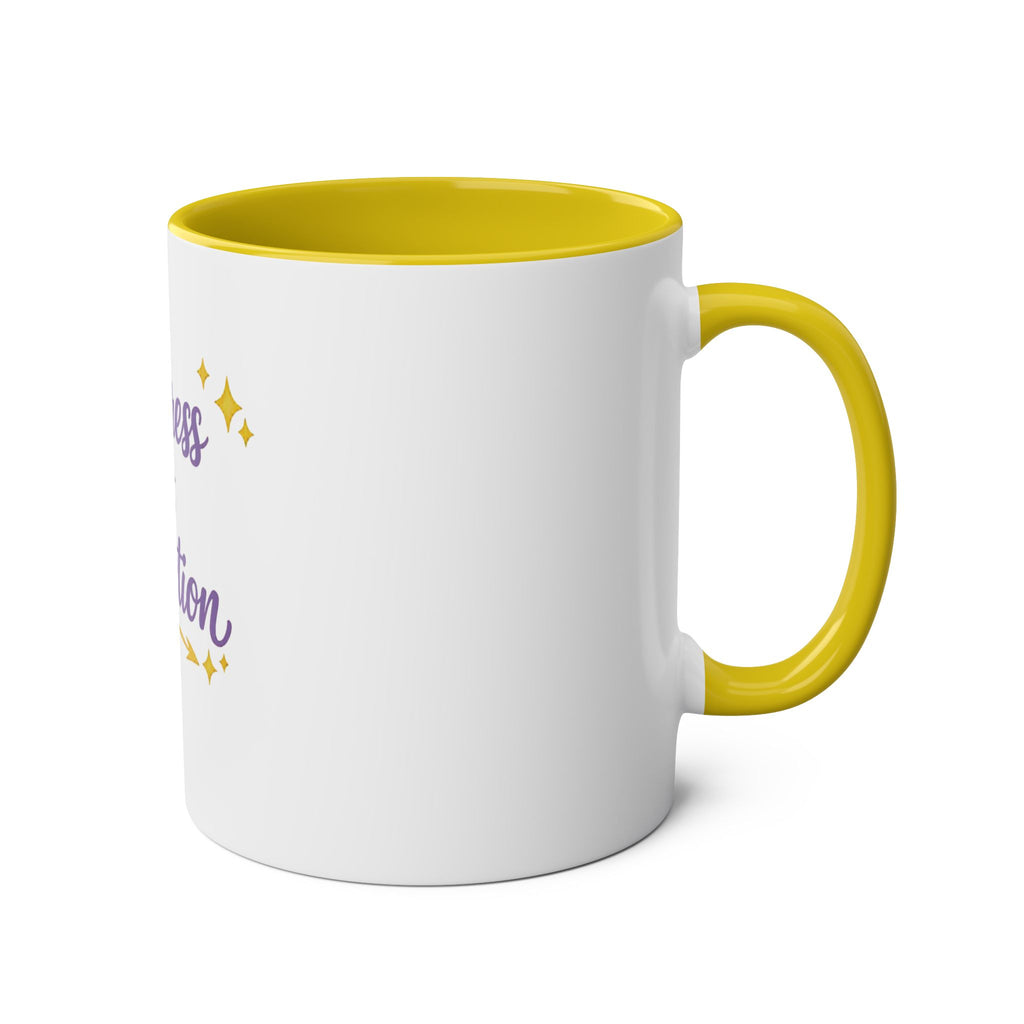 Progress Not Perfection — Affirmation Quote Mug