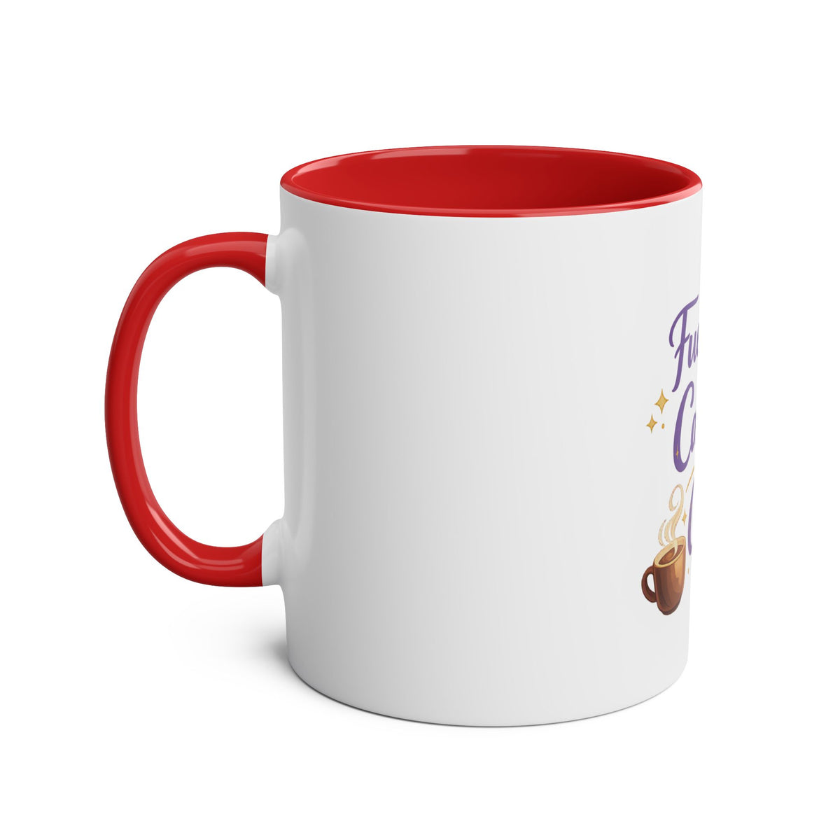 Fueled by Caffeine & Chaos — Funny Quote Mug
