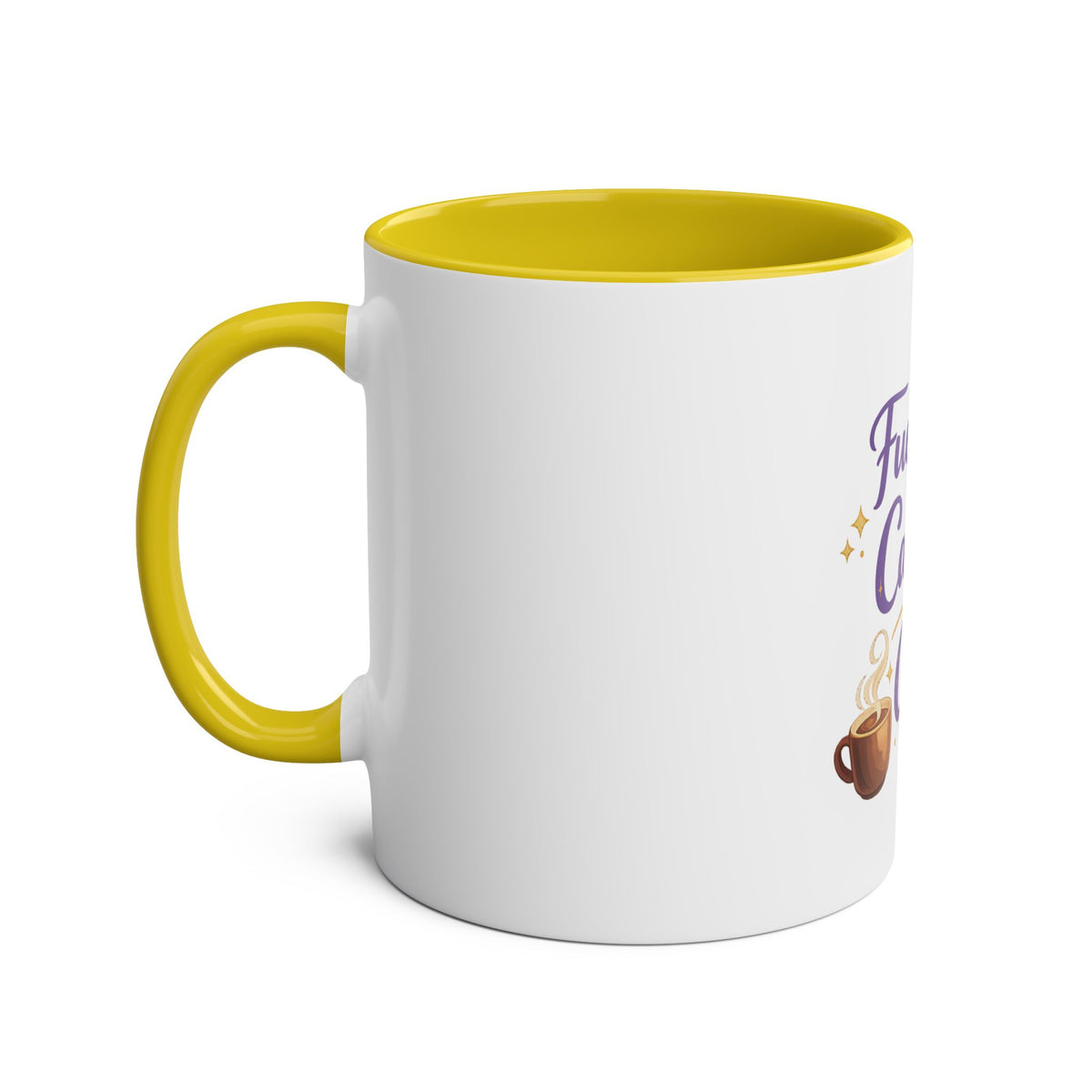 Fueled by Caffeine & Chaos — Funny Quote Mug