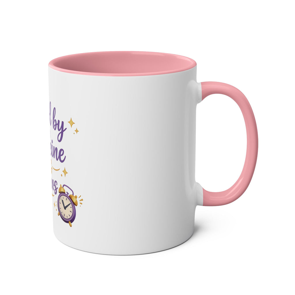 Fueled by Caffeine & Chaos — Funny Quote Mug