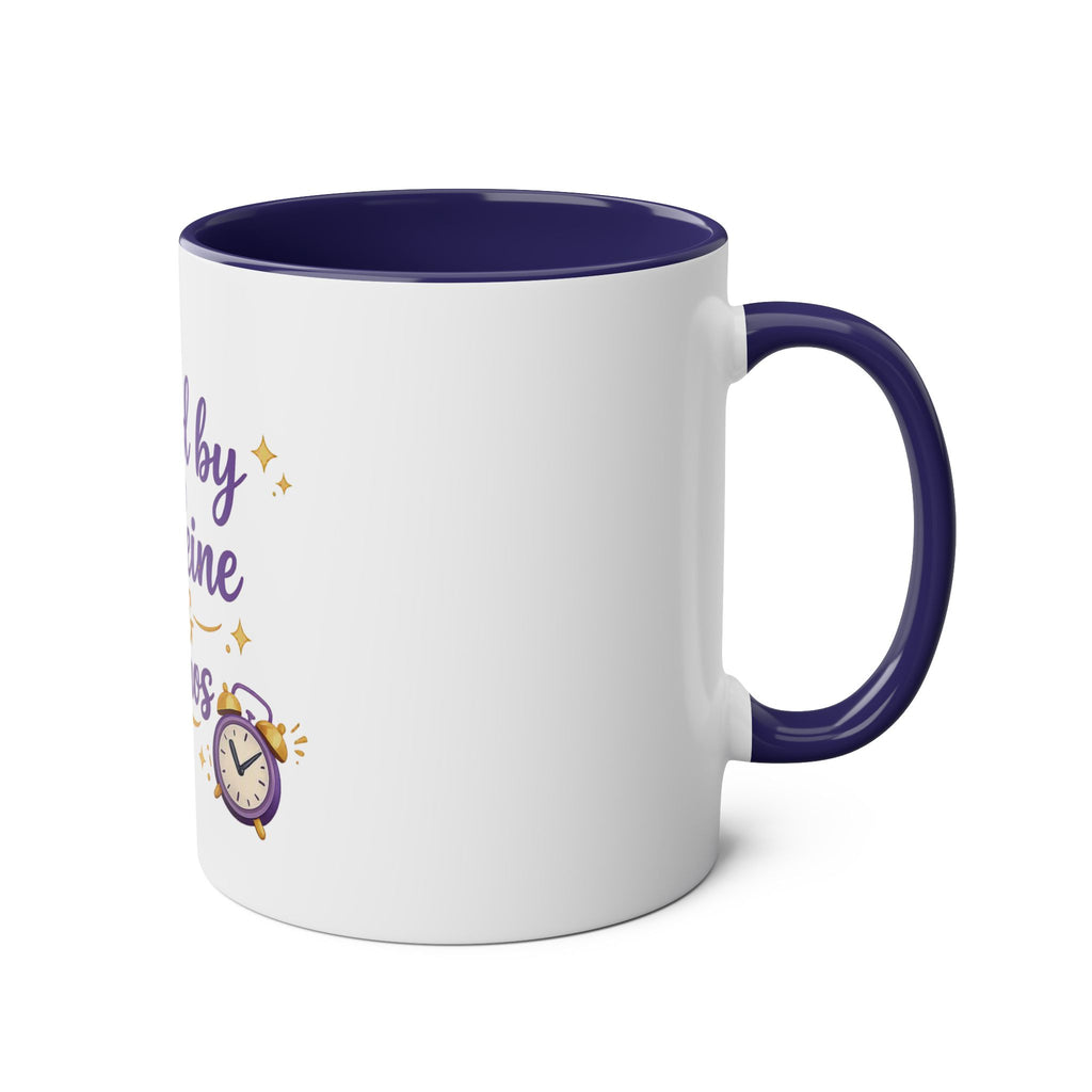 Fueled by Caffeine & Chaos — Funny Quote Mug