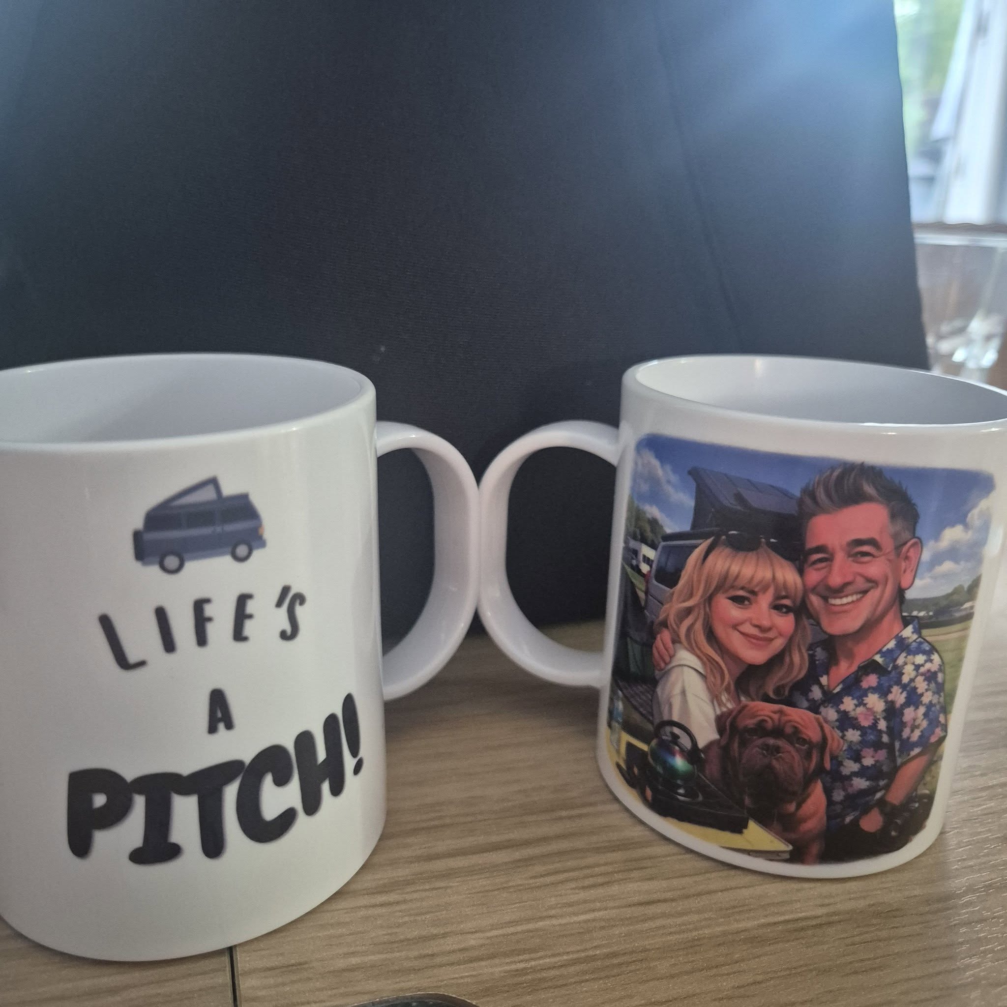 Polymer Personalised Photo Mug | Custom 11oz White Mug