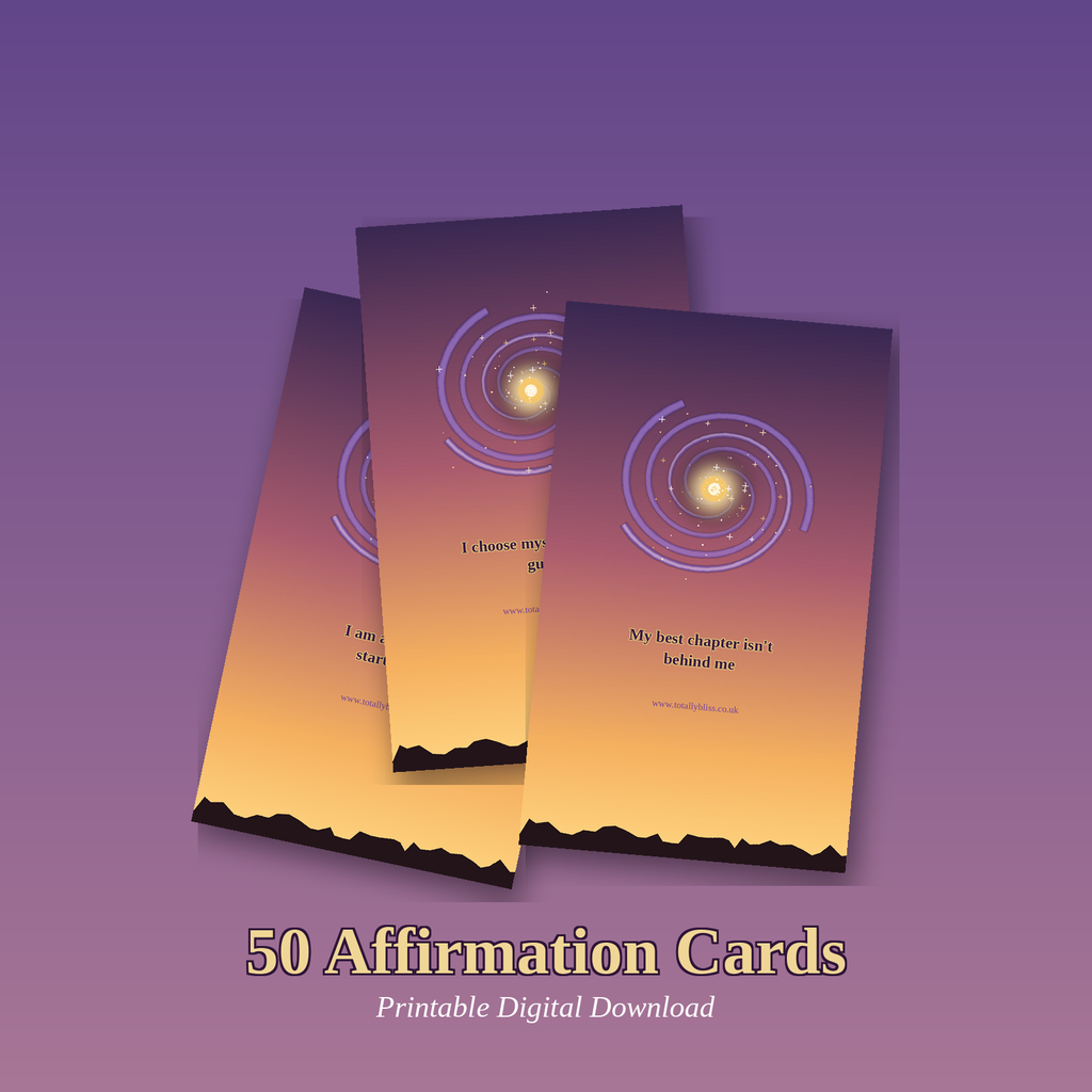 50 Affirmation Cards — for your midlife reset