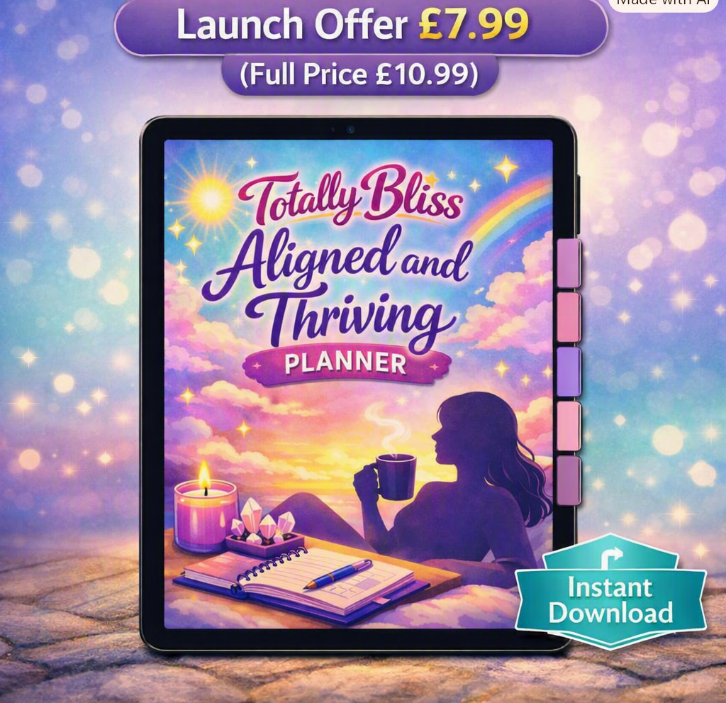 Aligned and Thriving Digital Planner | Undated Hyperlinked GoodNotes Planner